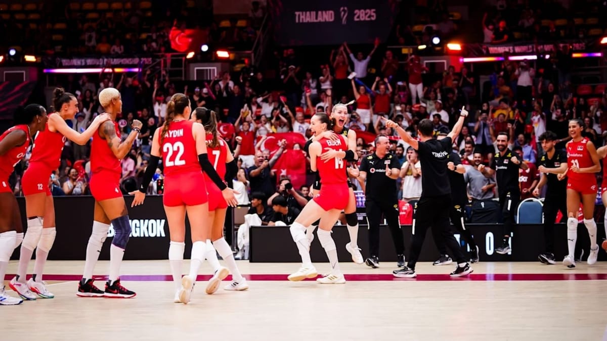 Türk Kadın Milli Voleybol Takımı Dünya Şampiyonasında Çeyrek Finalde